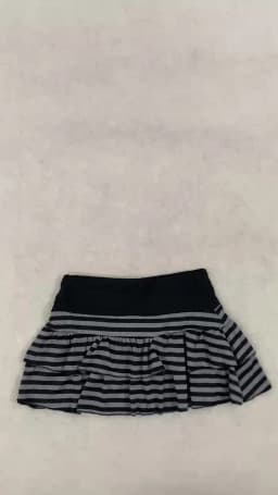 New Subculture Spice Girl Striped Slim Skirt Trendy Elegant Sweet Female High Street Aesthetic Skirt European and American Skirt