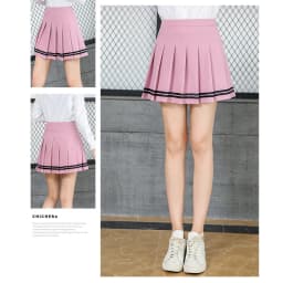 2024 high waist pleated skirts Kawaii Harajuku Skirts women girls lolita a-line sailor skirt Preppy school uniform