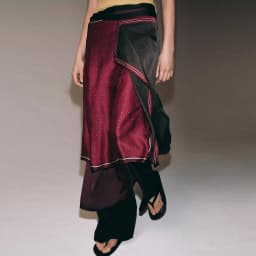Fashionable Printed Wrap Scarf Half Skirt for Women Spring 2026 Personality Style ZADATA Loose Waist Other Material Other Pro...