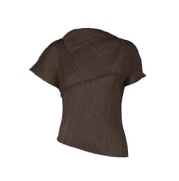 Miyake Pleated Plisse Skirt 2026 Spring New Design Pleats Jupe Women Black Irregular Split Mid-Length Texture Fold Half Skirt