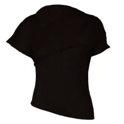 Miyake Pleated Plisse Skirt 2026 Spring New Design Pleats Jupe Women Black Irregular Split Mid-Length Texture Fold Half Skirt