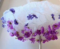 Flowers Crinoline Sweet Fairy Lolita Spring and Summer Bubble Skirt Gorgeous French Elegant Girl Women's Organza Midi Skirt