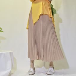 Vintage Pleated Midi Long Skirt For Women Korean Fashion Casual High Waist Chiffon Skirts Jupe Faldas 18 Color Spring Autumn