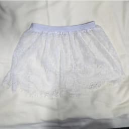 N2025Miniskirt Sexy Transparent Lace Mesh Skirt Shirt Extender Women Summer Mini Black White Short Micro Skirt Ladies Underskirt