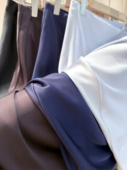 French Vintage Women's Satin Skirt Elegant Luxury New Fashion Slim Fit Office Ladies Mermaid Skirts Casual A-Line Long Skirt