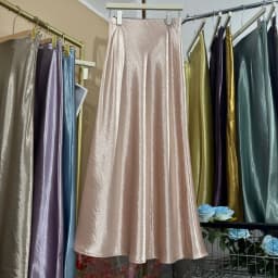 19 Colors 2026 New In Women Spring Summer Gloss Satin Long Skirts Female Fashion Elegant High Waist Faldas