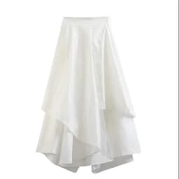Gothic Irregular Skirts Women Y2K High Waist Cargo Midi Skirt Harajuku Vintage Punk Japanese Black Pleated Casual A Line Skirt