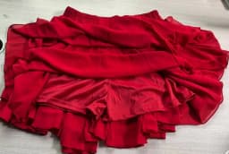 Elastic Waist Large Swing Yarn Have Safety Shorts Women Chiffon Skirt Fluffy Skirt Spring Summer Large Size Mini Sexy Bott Pants