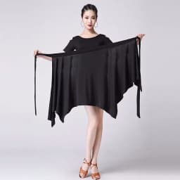 Latin Dance Apron Triangle Towel One-piece Adult Skirt Women Lace-up New Cha-cha Skirt Covering Hip ,Running Climbing Clothing