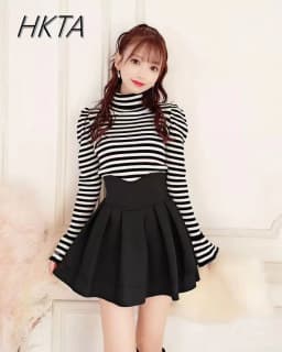Japanese Skirts Mine Series Mass-produced Sweet Ruffle Pleated Plaid Skirt Women High Waist Slim Student Girl Skirt Culottes