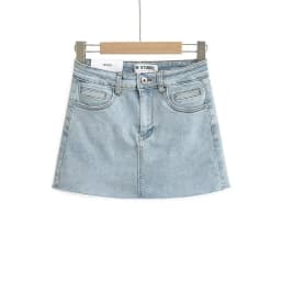Mini Denim Skirt With Pockets Y2k Streetwear Sexy High Waist Vintage Jean Coquette Shorts Skirt For Women Summer 2023