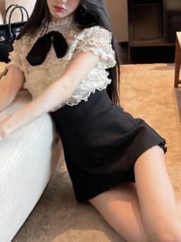 Black High Waist A-Line Skirt Women's Spring Summer New Style Leg Lengthening Gored Skirt Korean Style Polyester Fiber