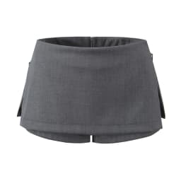 Black mini skirts for woman y2k Summer clothes 2025 pencil skirt low rise korean fashion skirt japanese micro skirts with shorts