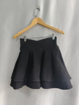 Japan Woolen Winter New Slim Skirts Ball Gown A-line Ruched High Waist Mujer Faldas All-match Preppy Casual Sweet Solid Skirt