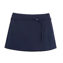 BSAY Autumn New Product Women's Wear 2025 Fashion Versatile Slim Straight Waist Belt Decoration Mid Waist Skirts and Pants