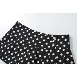 YENKYE Cool Girl Sexy Low Waist Polka Dot Mini Skirt For Women American Retro Pleated Summer Skirts Y2K Saia