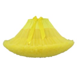 55CM Knee Length Women's Soft Puffy Tulle Petticoats Lolita Ballet Dance Pettiskirts Costume Christmas Halloween Tutu Skirts