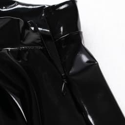 Glossy Latex Leather Skirt For Women Plus Size High Waist Solid Color Pleated Skirt For Nightclub Pole Dancing Sexy Mini Skirt