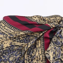 2026 Autumn New Women's Clothing Casual Fashion Versatile Elegant Temperament Vacation Style Paisley Wrapped Skirt