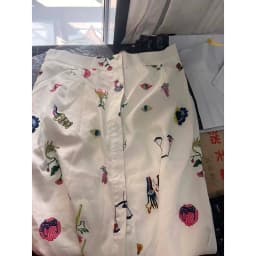 Summer Beige Soft Linen A-line Skirt Women High Waist Fun Print Front Button Split Wrapped Hip Long Skirt Brand