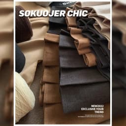 High Waist A-Line Skirt Women's Autumn Winter Thickened Woolen Pleated Skirt Black Slimming plus Size Skirt