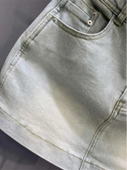 High Waist Slimming Denim Skirt Women's Loose Versatile Casual f-length Bodycon Skirt Summer 2025 Korean Sle