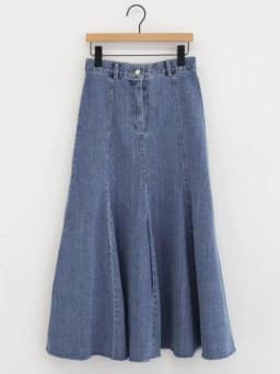 Vintage Black Denim High Waist Long Skirts For Women 2025 Autumn Winter New Fashion Blue Elegant Fishtail Wrapped Hip Jean Skirt