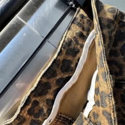 Ladies New Temperament Leopard Fashion Skirt spring Summer And Autumn New High Waist Slim Fashion Joker Button Denim Hip Skirt
