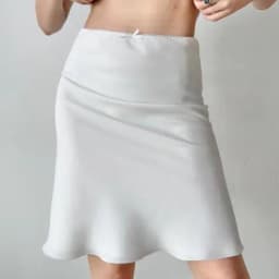 Retro American Hot Girl Low Waist Midi Skirt Women's 2025 Autumn New Simple Versatile Elegance Fish Tail Half Skirt