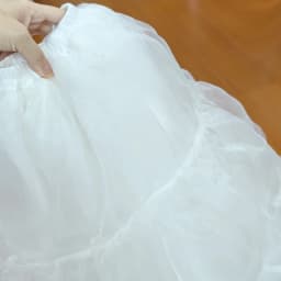 Lolita Soft Gauze Mid-Length Skirt Support Vest Daily Violent Extended Base Skirt Enhancer 60CM for Girls Ladies Casual Date