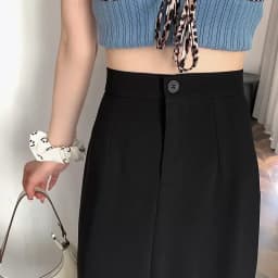 2025 New Summer Ruffled Formal Skirts Women Fashion Elegant High Waist Black White Long Mermaid Skirt Female
