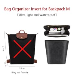 Bag Organizer Insert For Longchamp Backpack Waterproof Bag Insert Storage Lightweight Bag Support Dupont Paper Bag Accessories