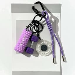 Fitness Keychain Gym Lovers Fitness Enthusiast Gift Barbell Dumbbell Keychain Fitness Bag backpack Charms