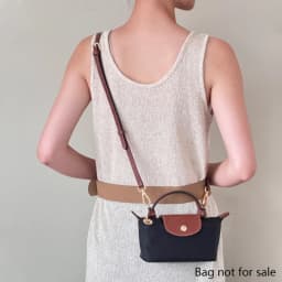 Shoulder Strap For Longchamp Mini Pouch Handbag Slung Bag Shoulder Strap Bag Belt Without Punching Modification Bag Accessories