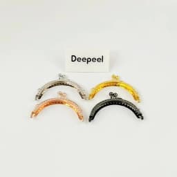 5/10Pcs Deepeel 85mm Metal Bag Handle Coin Purse Frame Kiss Clasp Handbag Wallet Handles DIY Sewing Brackets Accessories