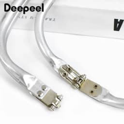 1-5Pcs Deepeel Purse Frame Metal Aluminium Tube Clutch Wallet Clip Bag Handle Hardware Accessories Doctor Invisible Bags Handles
