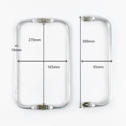1-5Pcs Deepeel Purse Frame Metal Aluminium Tube Clutch Wallet Clip Bag Handle Hardware Accessories Doctor Invisible Bags Handles