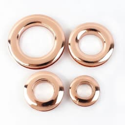 5/10Pcs 10-25mm Metal Eyelet Screw Buckle O Ring Grommet Clasp Bag Eyelets Dog Chain Hook DIY Leather Craft Accessories