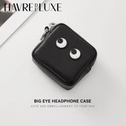 Cute Genuine Leather Headphone Bag Charm For Airpods Portable Data Cable Lipstick Key Storage Coin Purse Bag Accessories