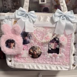 ita bag accessories Pin Display Board Ita-Board Handmade Lace Backplate Board DIY Badge Holder Insert Y2K Bag Charm decoration