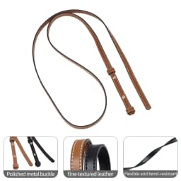 Adjustable Fashion Knitted Bag Strap Cow Leather Shoulder Bag Shoulder Straps Simple Crossbody Bag Shoulder Strap Bag Accessory
