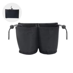 Travel Luggage Cup Holder Durable Free Hand Suitcase Drink Bag Travel Milk Tea Coffee Mugs Holder Fits All Suitcase Handles
