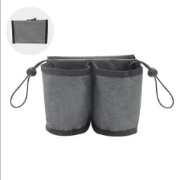 Travel Luggage Cup Holder Durable Free Hand Suitcase Drink Bag Travel Milk Tea Coffee Mugs Holder Fits All Suitcase Handles