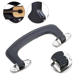152mm Black Plastic Carrying Handle Grip For Guitar Case Replacement Suitcase Box Luggage Handle Grip Bag Accessories