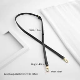 Checkerboard Shoulder Strap For Women Bag Durable Fashion Top Layer Cowhide Leather Crossbody Bag Strap Bag Accessories