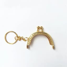 KISSDIY 20PCS 5CM Antique Bronze Silver Golden Metal Coin Purse Frames With Keyring Bag Handle Kiss Clasp DIY Bag Accessories