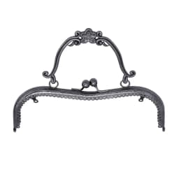 20.5cm Vintage Metal Purse Clasp Frame Bag Kiss Clasp Lock Metal Purse Frame for DIY Craft Purse Bag Making Bag Accessories