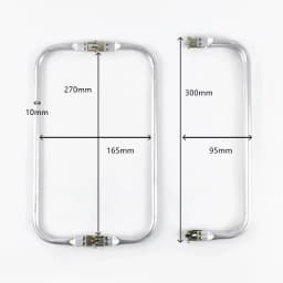 10Pcs 16-30cm Metal Bag Kiss Clasp Aluminium Tube Handbag Handle Purse Frame Woven-bag Clamp Buckle DIY Hardware Accessories