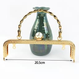 Gold Bags Kiss Clasp Lock Purse Frame Metal Retro Square Bag Handles Sewing Brackets Handbag Frames Handle DIY Accessories
