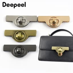 1-5Pcs Bag Twist Turn Lock Snap Metal Buckles Handbag Decor Closure Clasps DIY Luggage Replacement Hardware Accessories